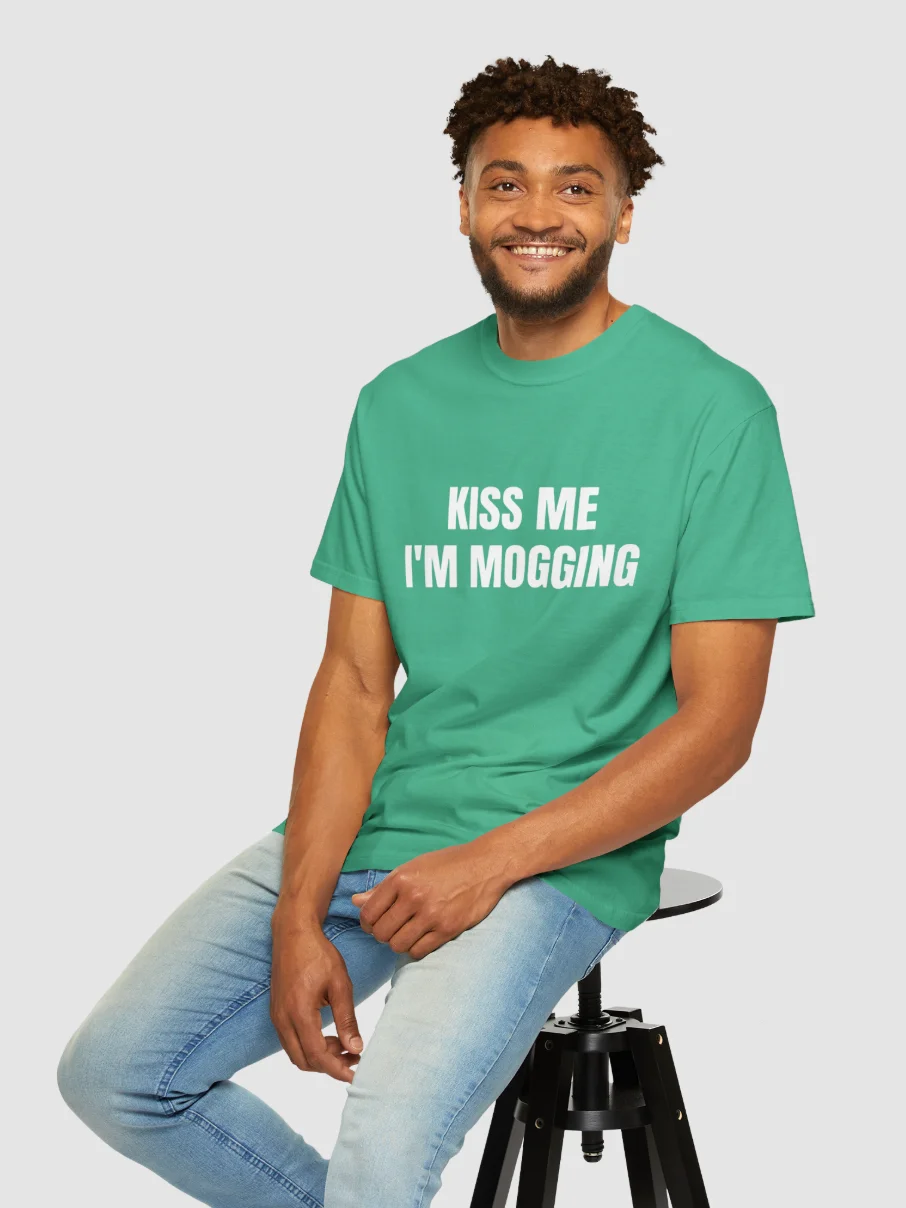 Kiss Me I'm Mogging Shirt product image (4)