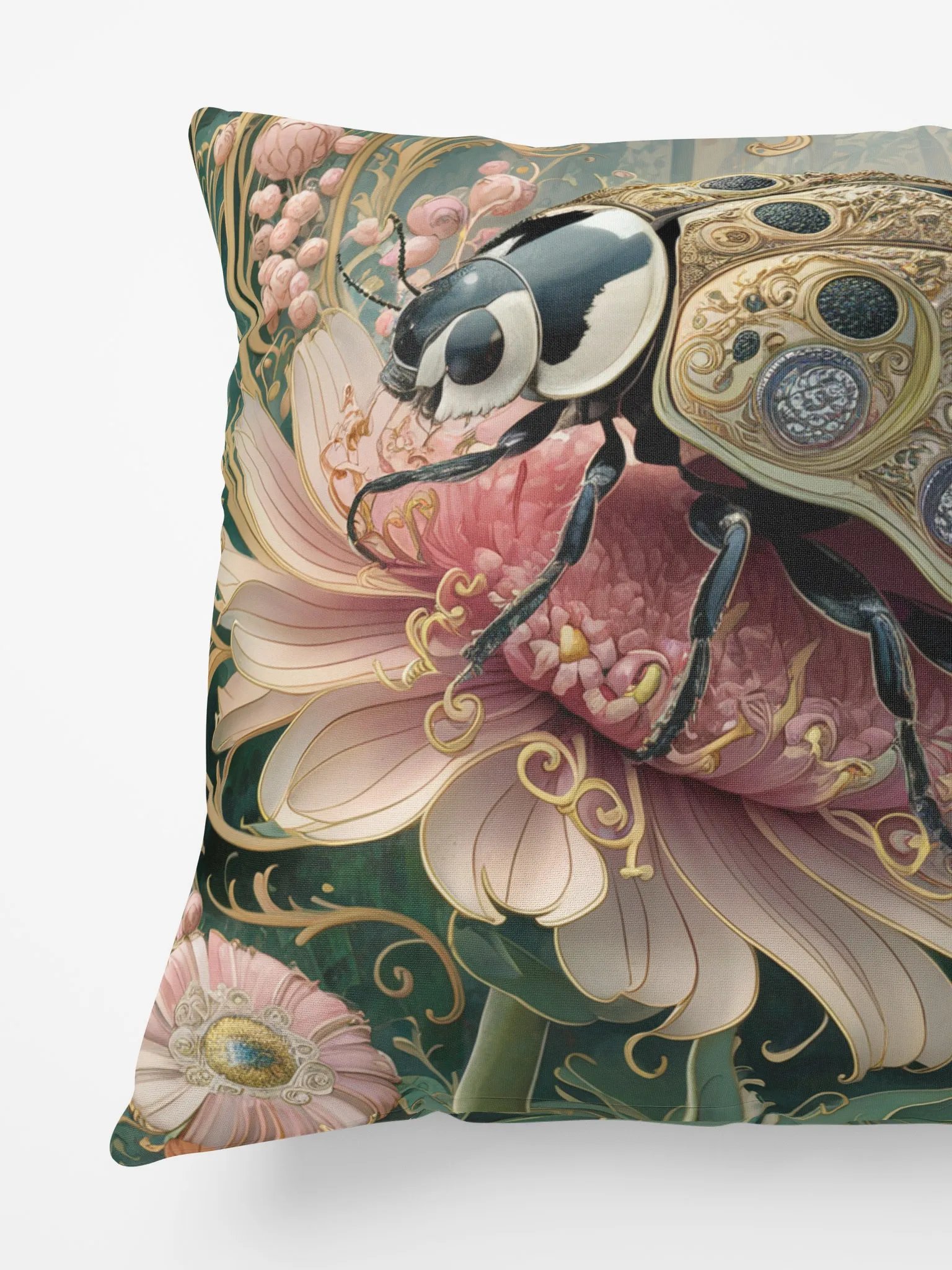 Luxury Beetle Fantasy Pillow product image (5)
