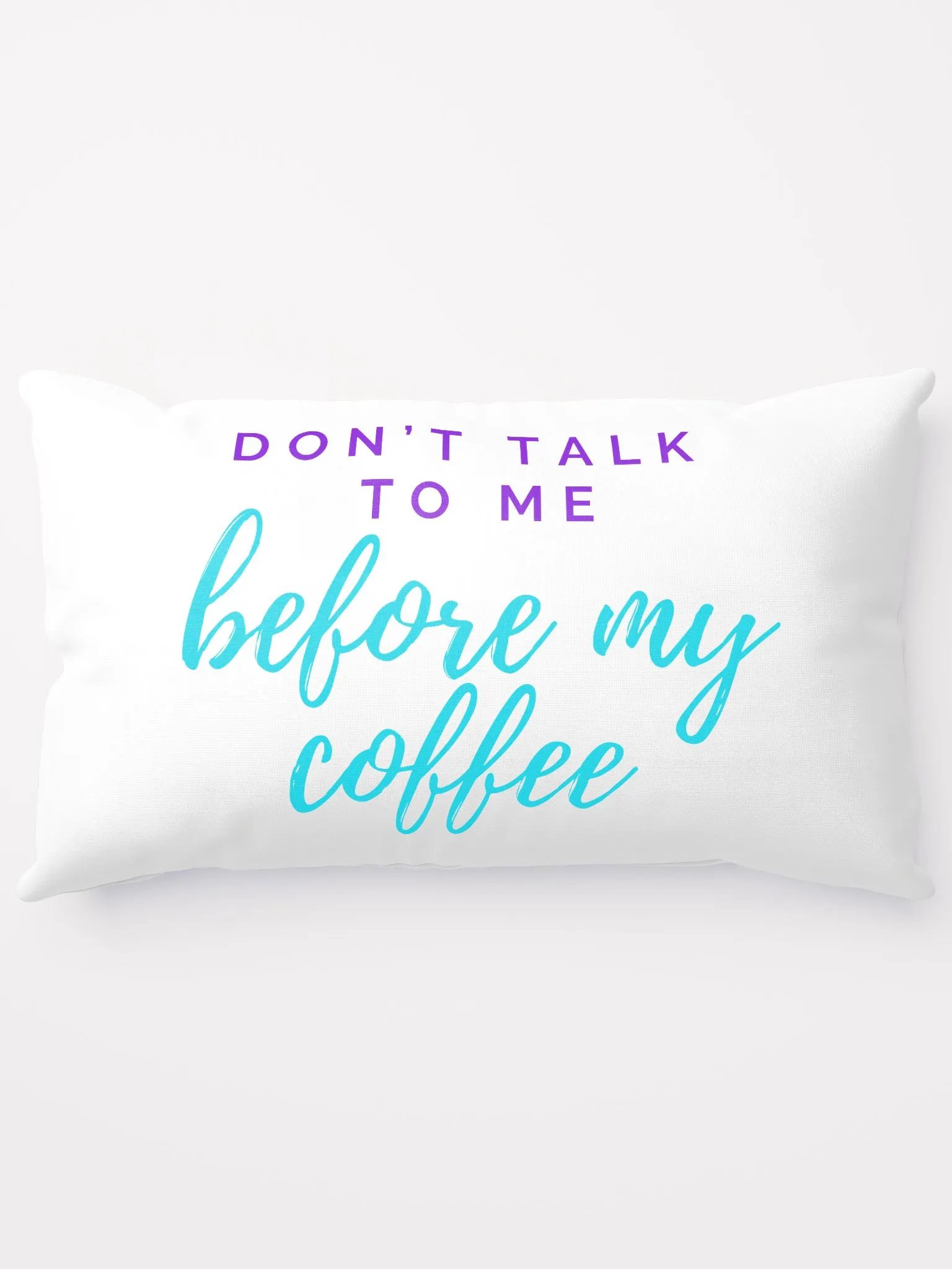 Cinnaschick Don't Talk to Me Pillow product image (1)