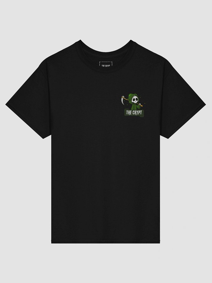 The Crypt Stream Team - Unisex Pocket Print Tee (lime) product image (3)