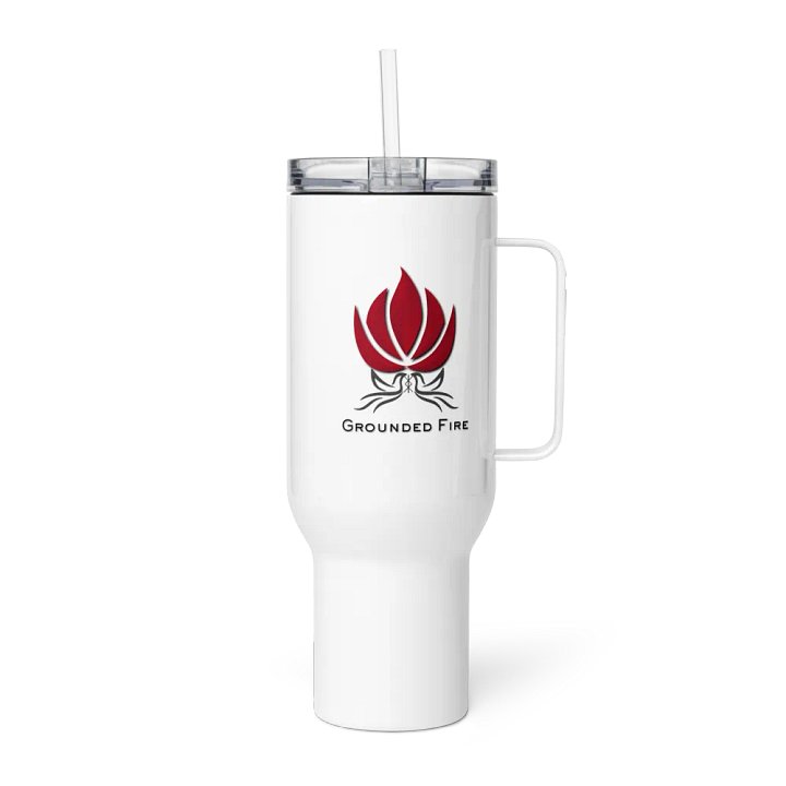 Grounded Fire Logo Travel Mug product image (4)