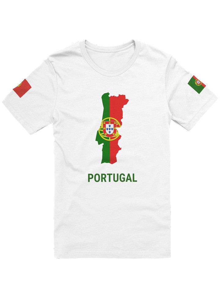 Portugal 2026 World Cup Flag T-Shirt - Supporter Edition - Canada-USA-Mexico Championship Kit product image (3)