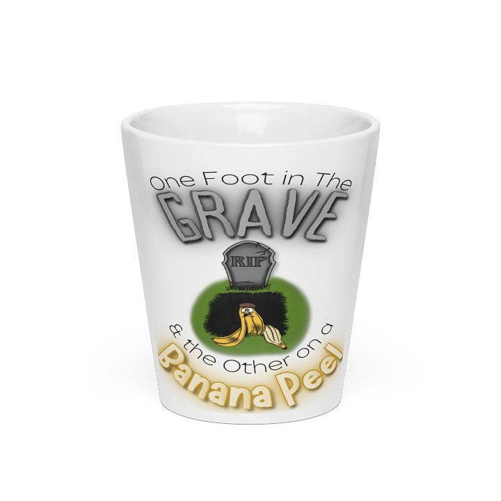 One Foot in the Grave Latte Mug product image (1)