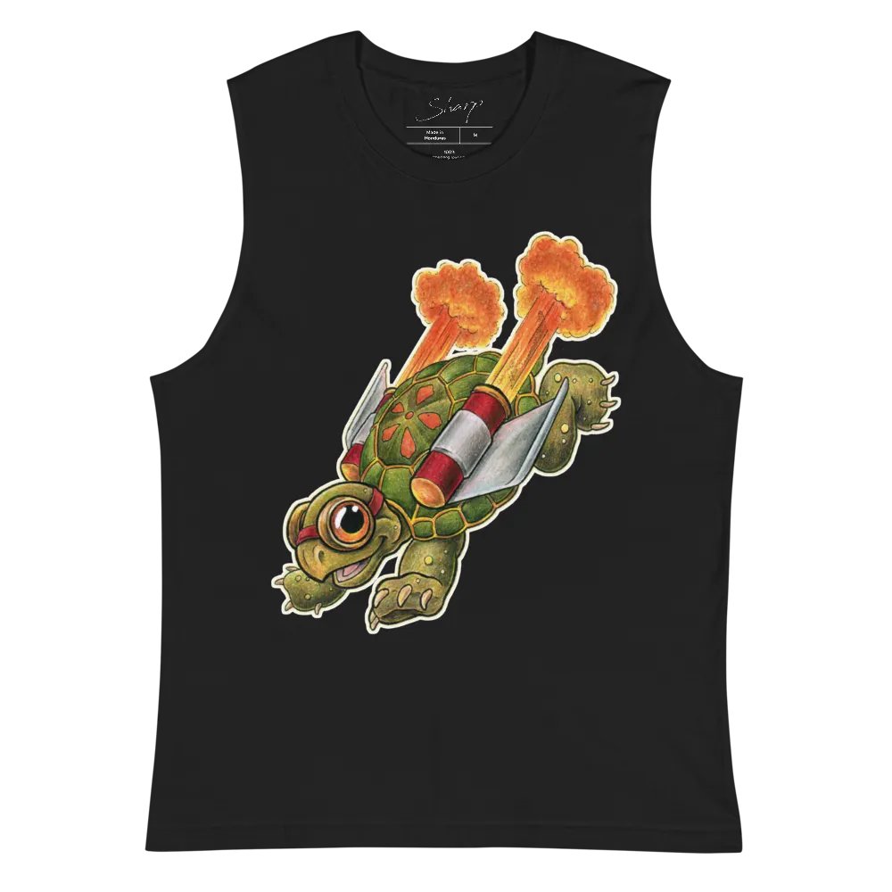 Jetpack Tortoise - SFA Muscle Tank product image (3)