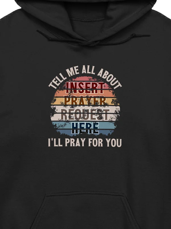 Insert Prayer Request Here (Variation 2) Hoodie product image (2)