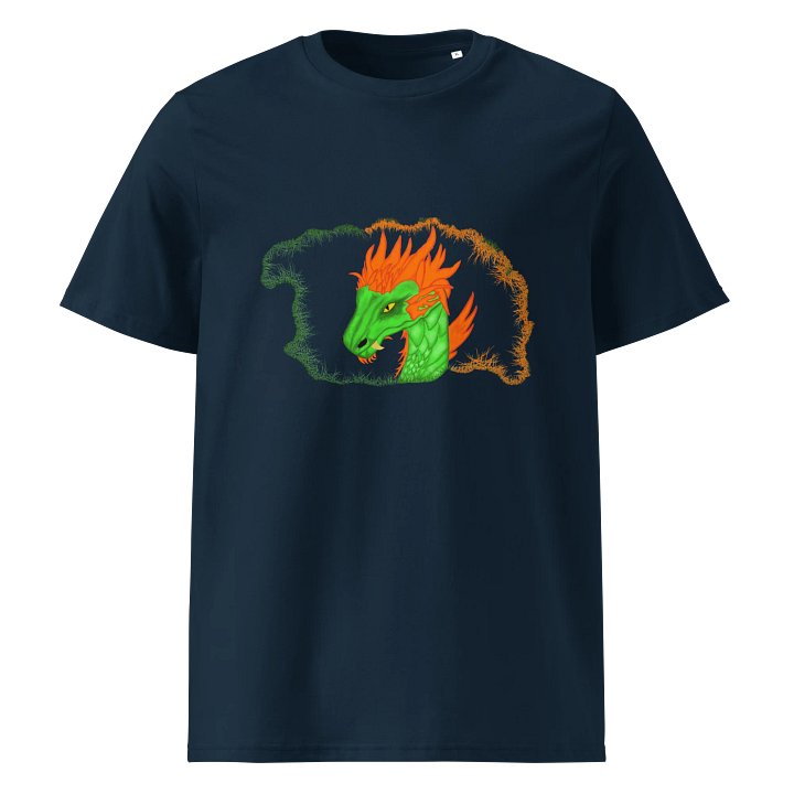 Dragon's Fire Unisex Organic T-Shirt product image (1)