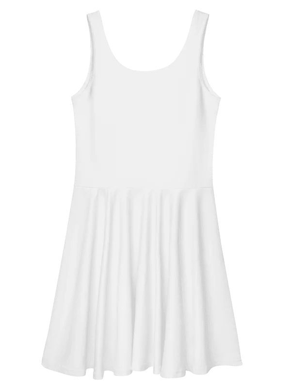 Classic White Skater Dress product image (2)