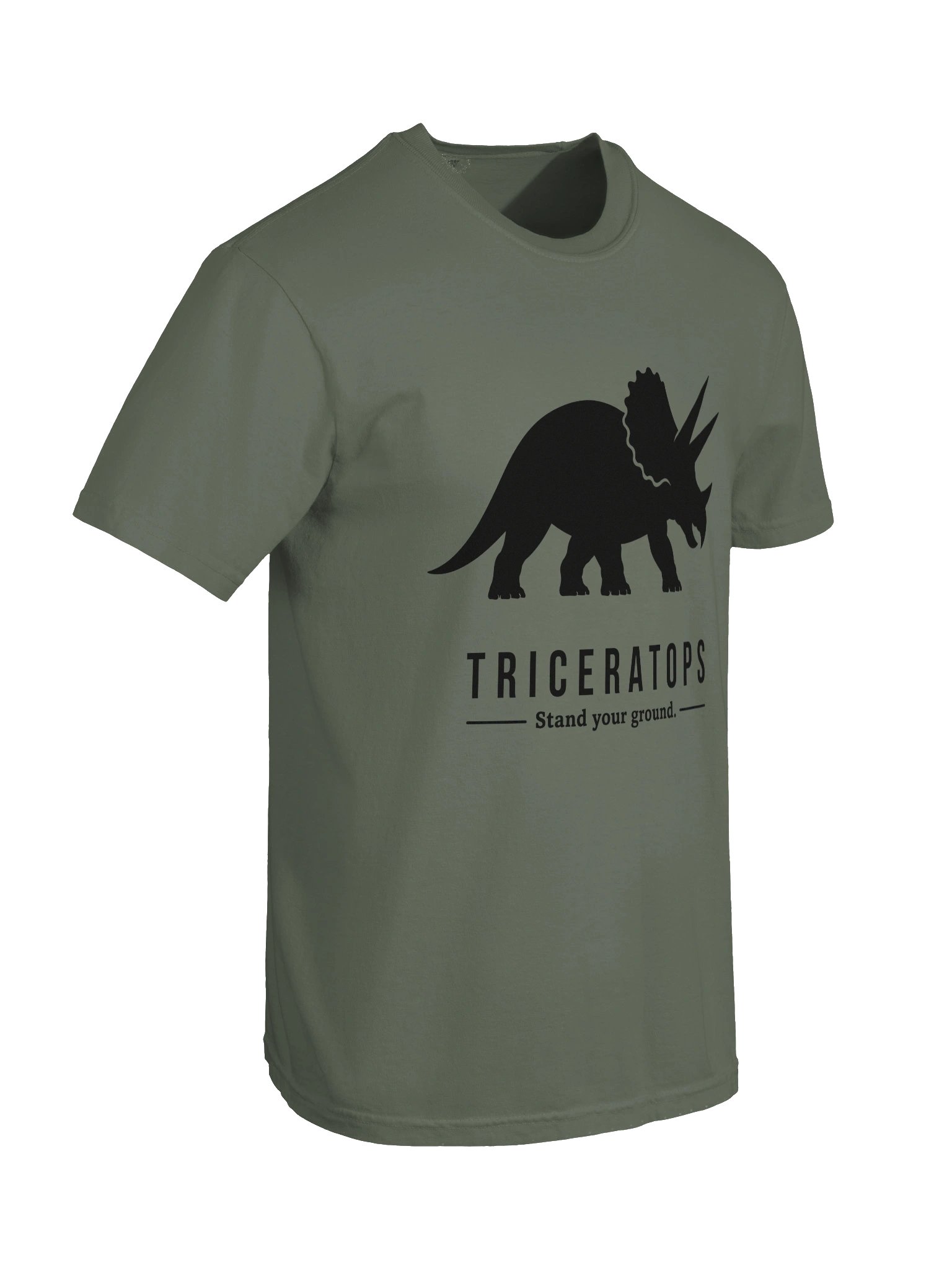 Triceratops Silhouette T-Shirt product image (6)