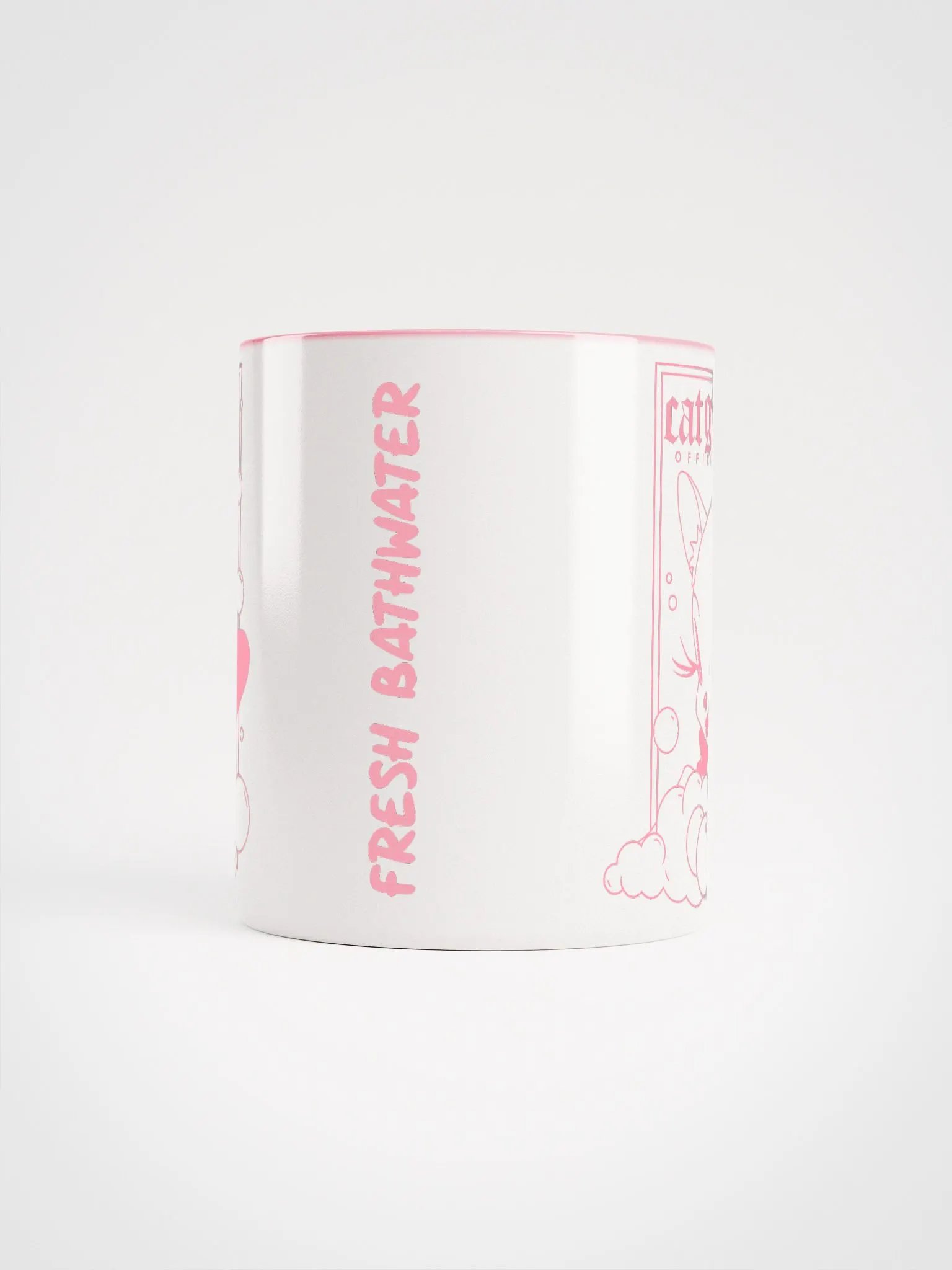Cat Girl Bathwater Mug (PINK, Limited) product image (2)