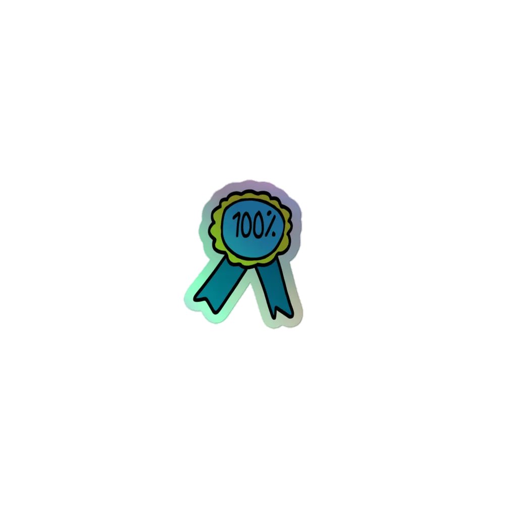 Sticker - 100 % Achivement product image (1)