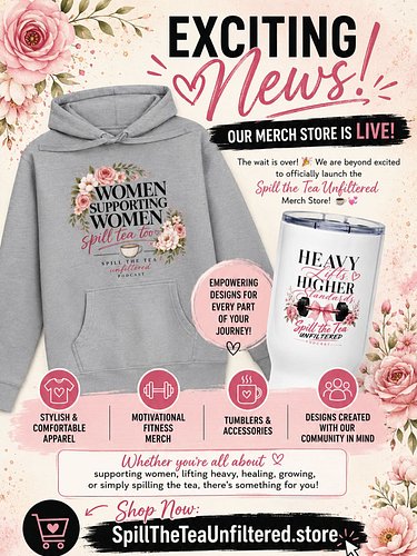 🚨✨ EXCITING NEWS! OUR MERCH STORE IS LIVE! ✨🚨

The wait is over! 🎉 We are beyond excited to officially launch the Spill the T...