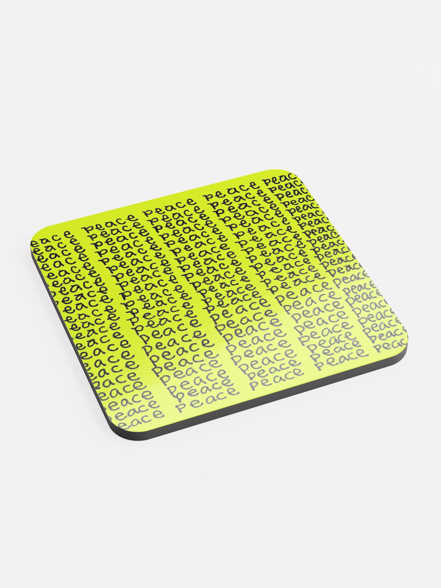 Peace 2 Coaster (Yellow) product image (2)