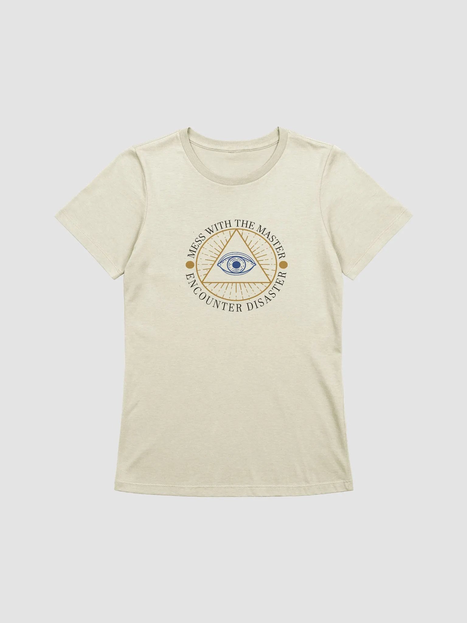 Mess With The Master, Encounter Disaster - Bella+Canvas Women's Supersoft Relaxed-fit T-Shirt product image (2)