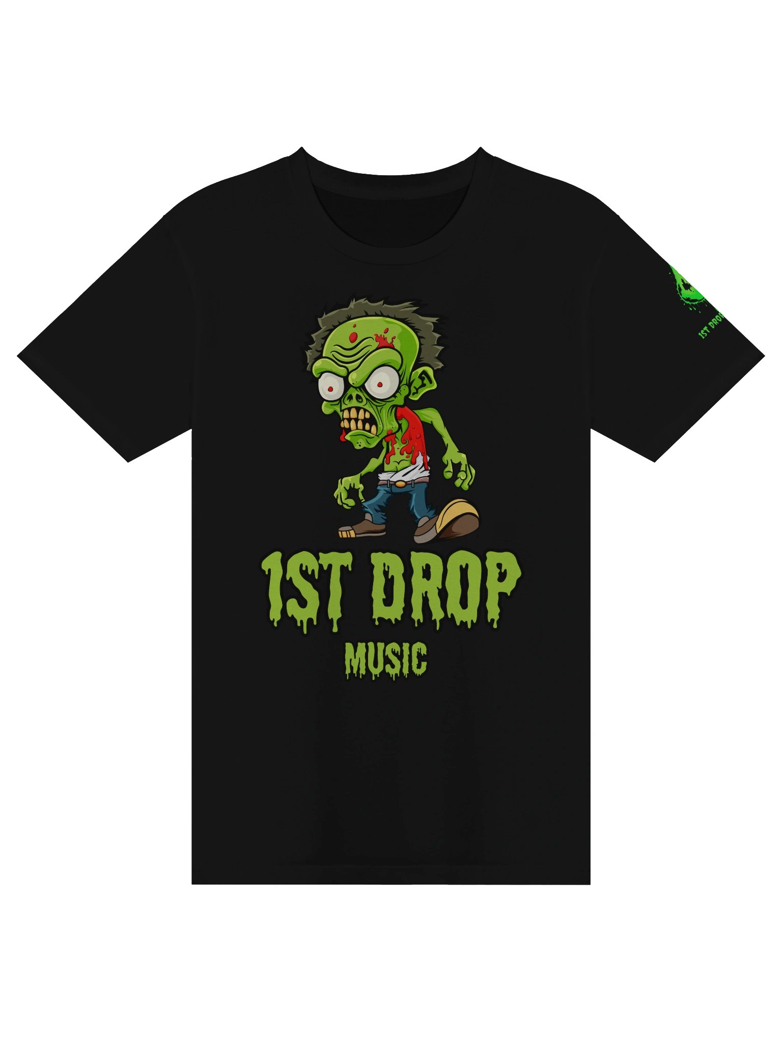 1st Drop Music Zombie T-shirt product image (1)