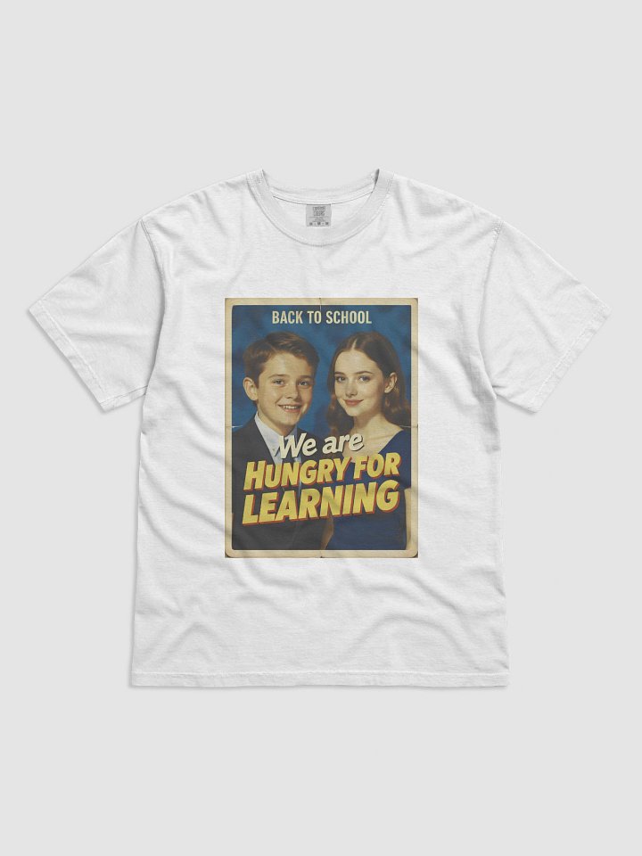 Hungry for Knowledge Retro T-Shirt product image (1)