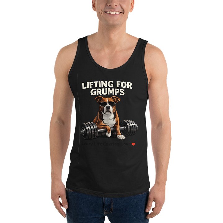 Lifing for Grumps guys tank product image (1)