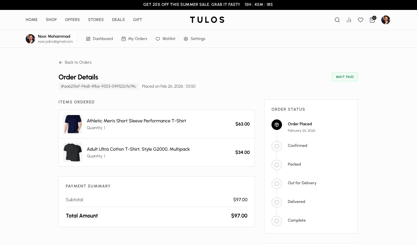 Tulos — The Ultimate Full-Stack E-Commerce Platform (Next.js 16+ & Tailwind v4) product image (7)
