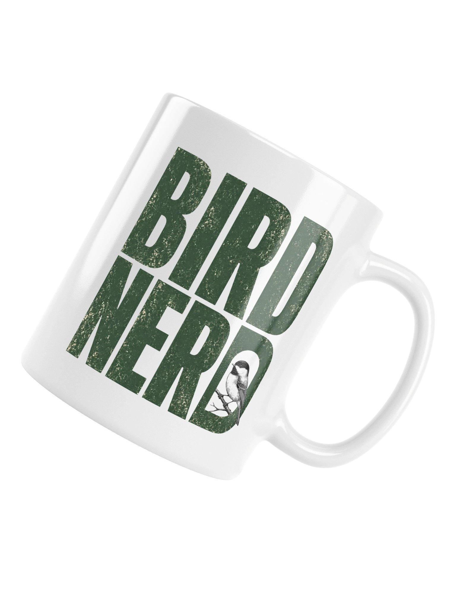 Funny Bird Nerd Mug – Cute Chickadee Coffee Cup product image (3)