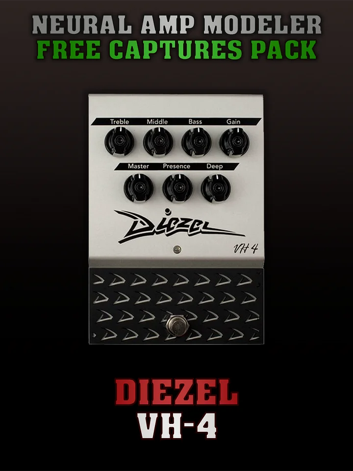 Dizzy VH4 Pedal | Free Captures Pack | NAM product image (1)