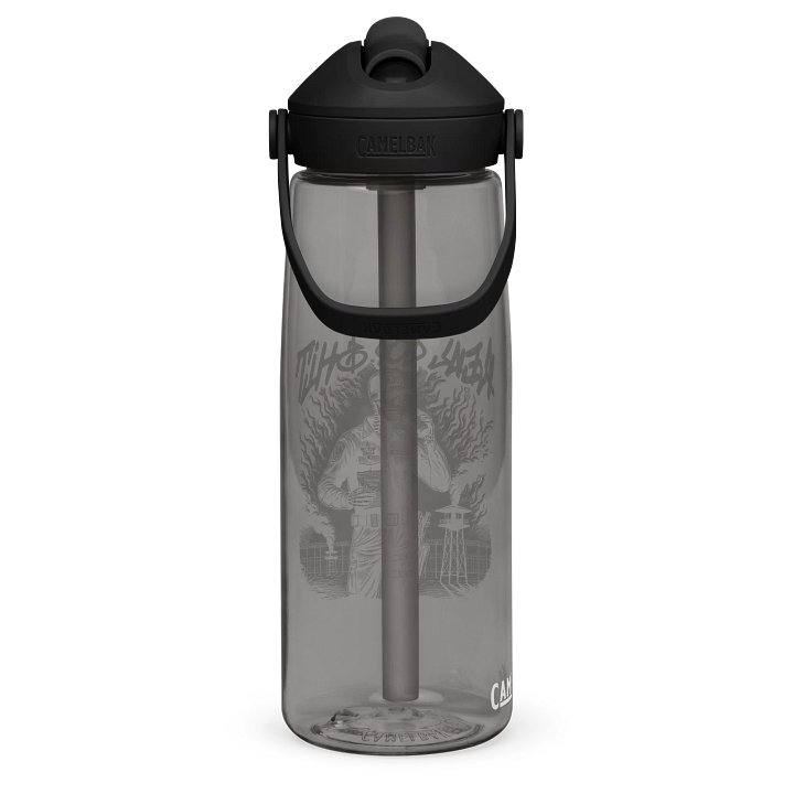REAL COP SHIT FLIP STRAW WATER BOTTLE product image (2)