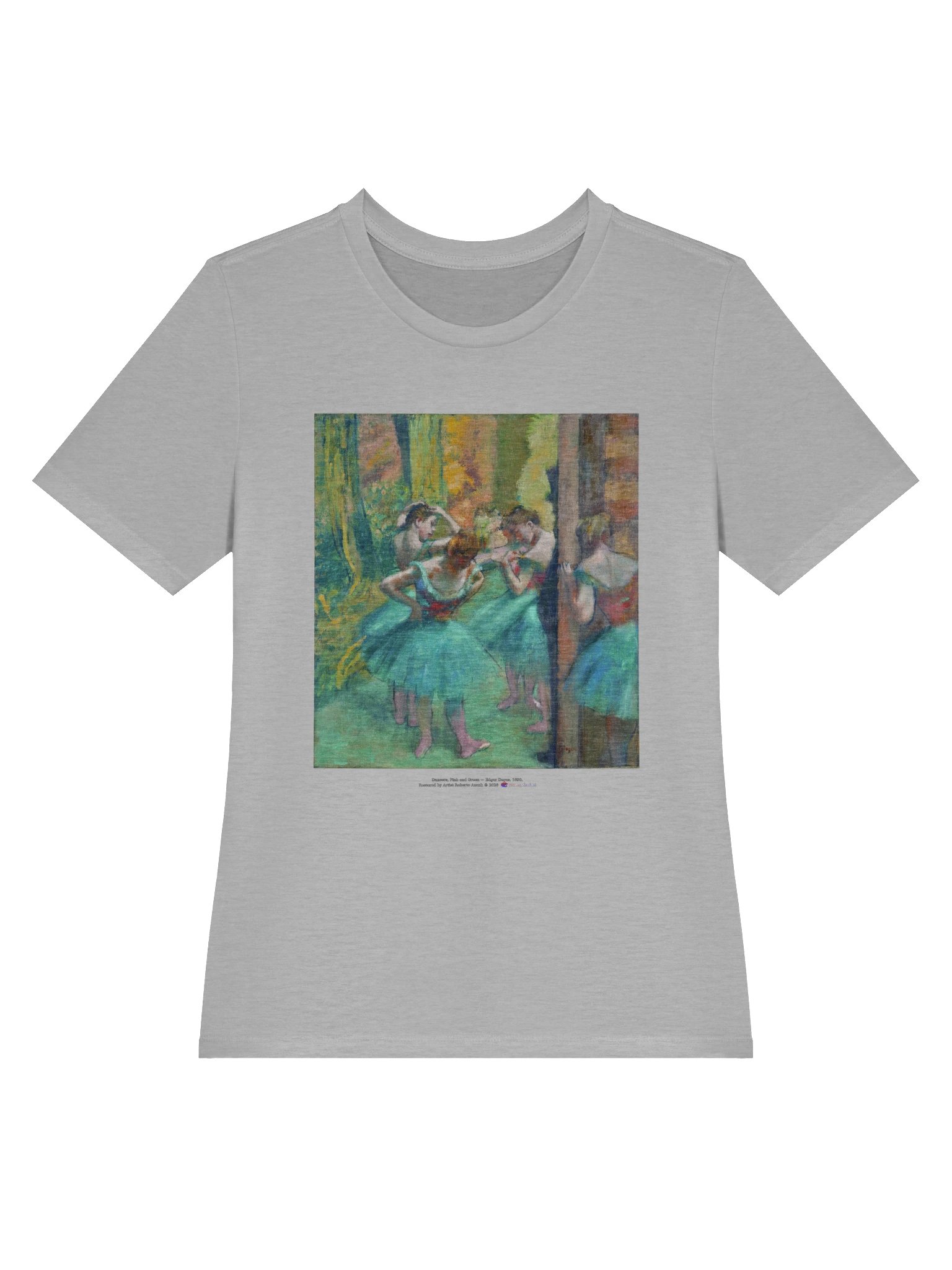 Dancers, Pink and Green — Women's T-Shirt product image (3)