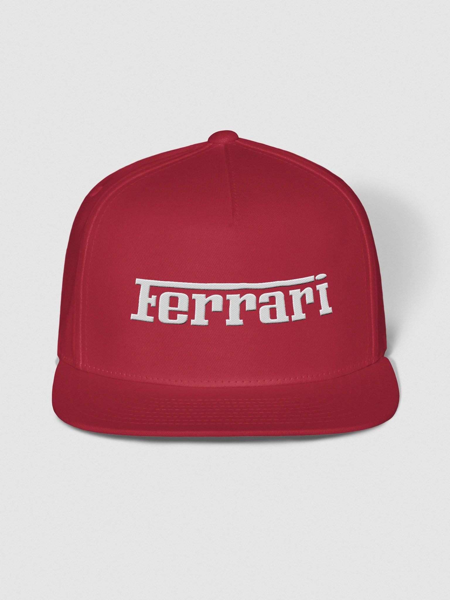 Ferrari Flat Snapback Cap product image (1)