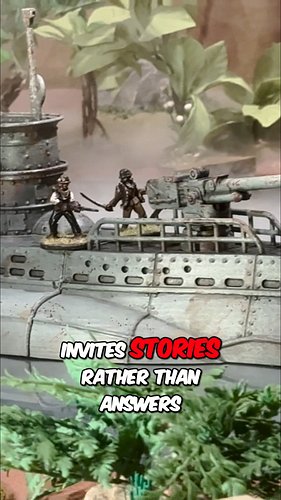 Painted for Story - Not History

This is where the project ends… and where the story really starts.
Still modular. Still adap...