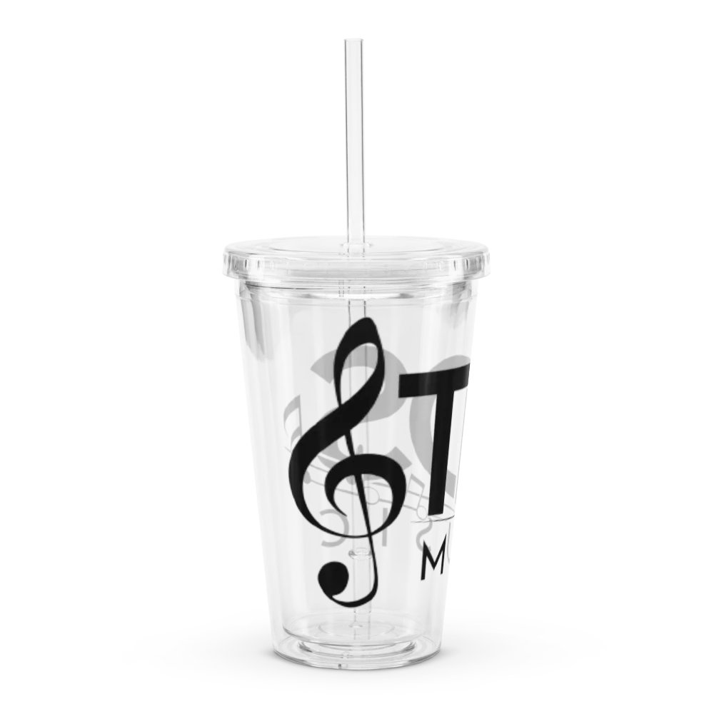 TDS Music 16oz Double Wall Insulated Tumbler - Clear, Music Themed Design product image (5)