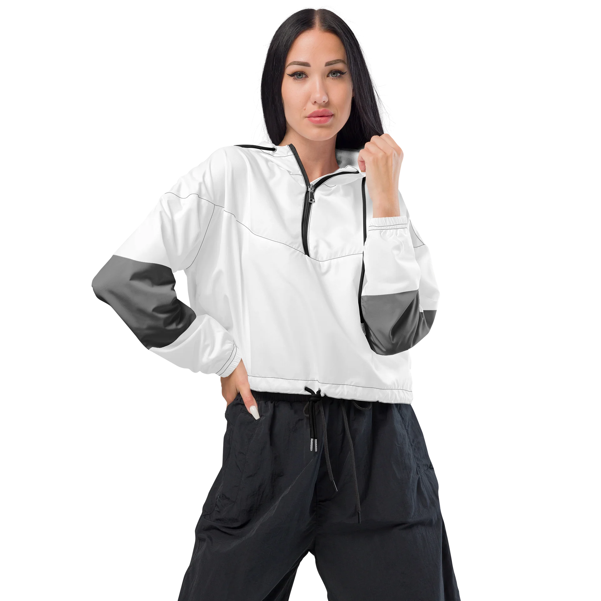 Women's Cropped Windbreaker product image (2)