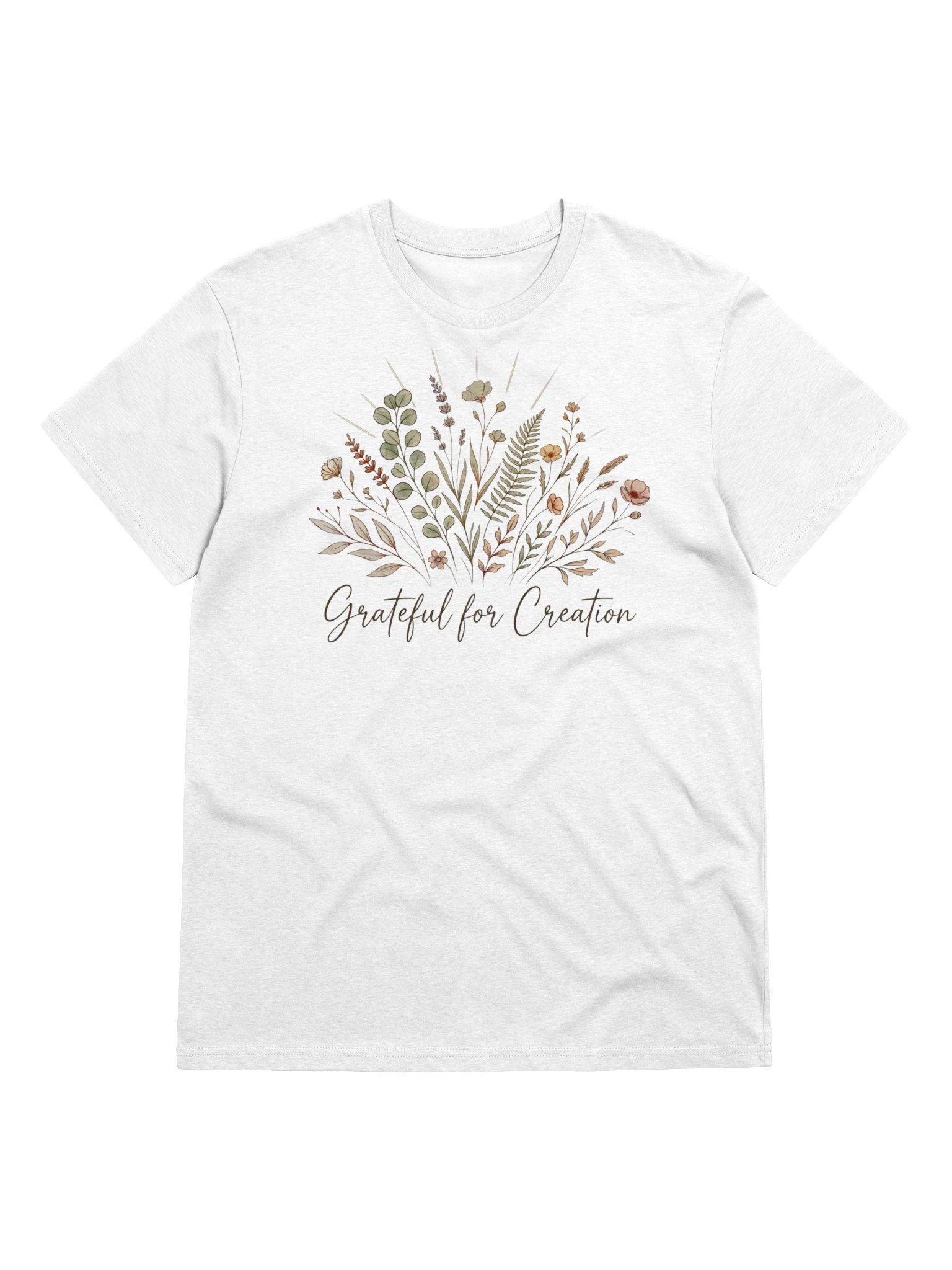 Grateful for Creation – Creation Care Faith Organic Cotton T-Shirt product image (21)