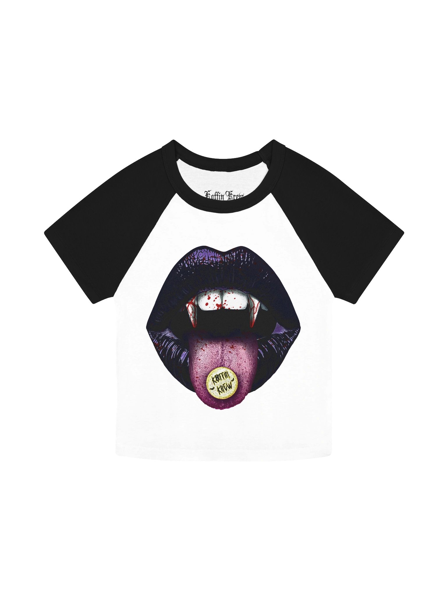 Eternal Kiss Womens Micro Rib Raglan Tee product image (1)
