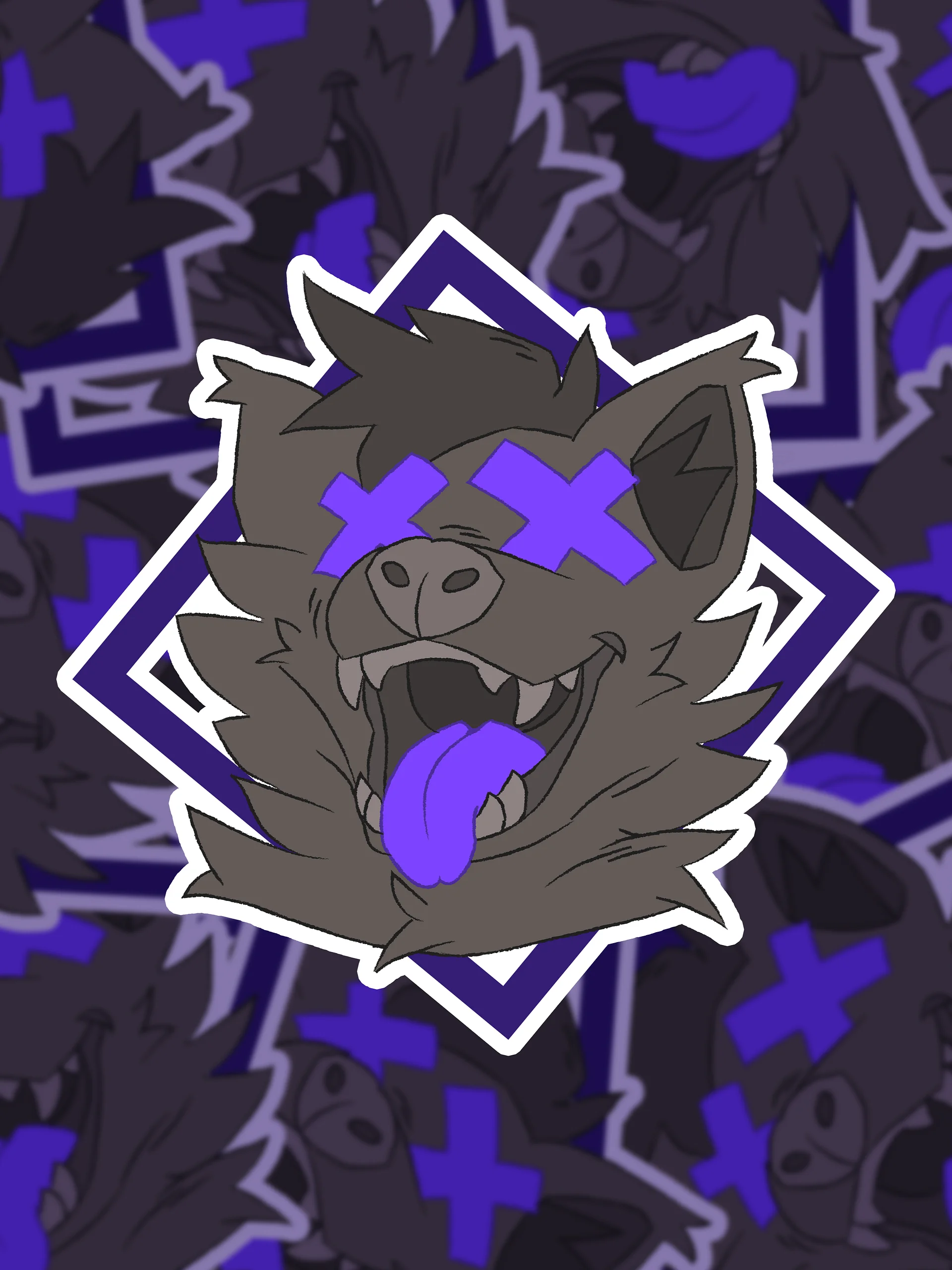 DEAD MEAT Sticker product image (1)
