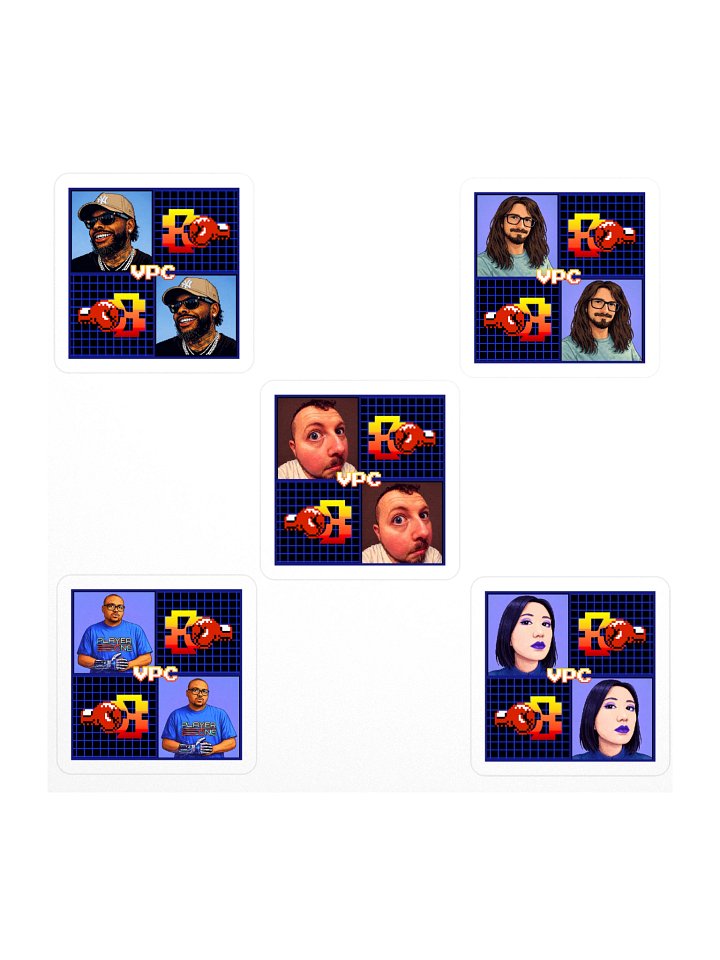 The Judges Pack VPC8 fan stickers! product image (1)