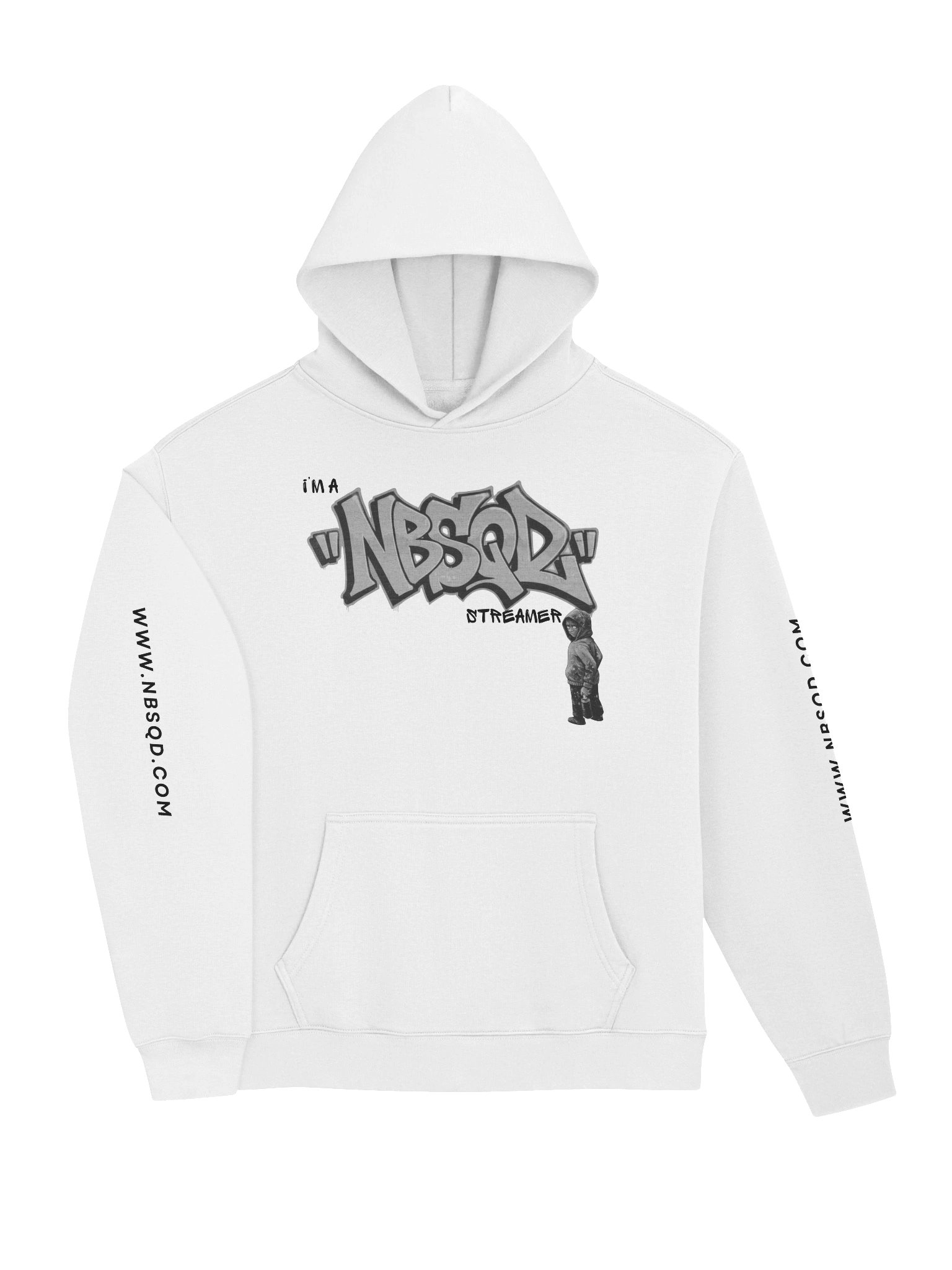 Noobsquad “NBSQD Graffiti – Break The Rules, It’s Part of The Game” Men’s Hoodie product image (3)