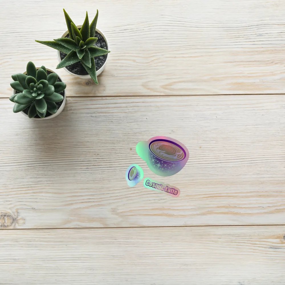Cosmic Latte mug stickers product image (8)