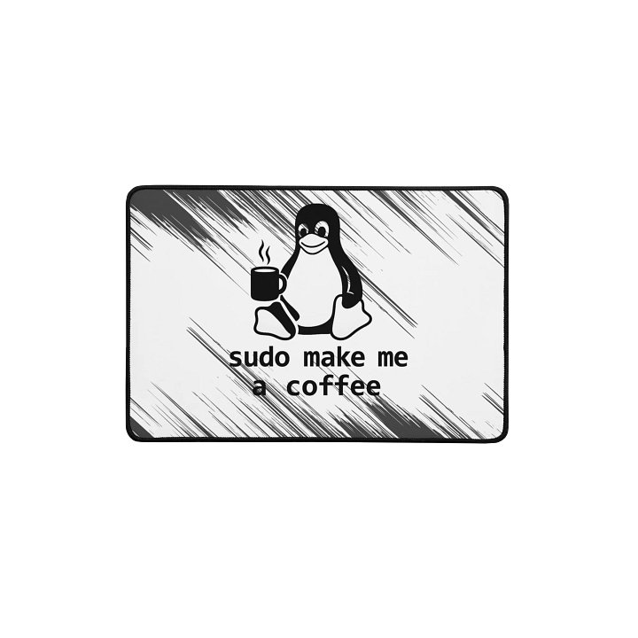 Desk Mat - sudo make me a coffee product image (1)