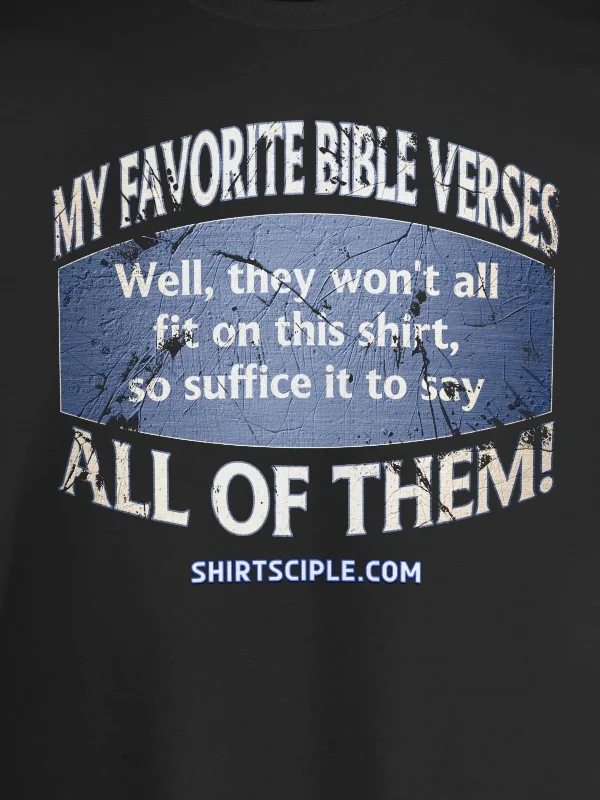 My Favorite Bible Verses T-Shirt product image (6)