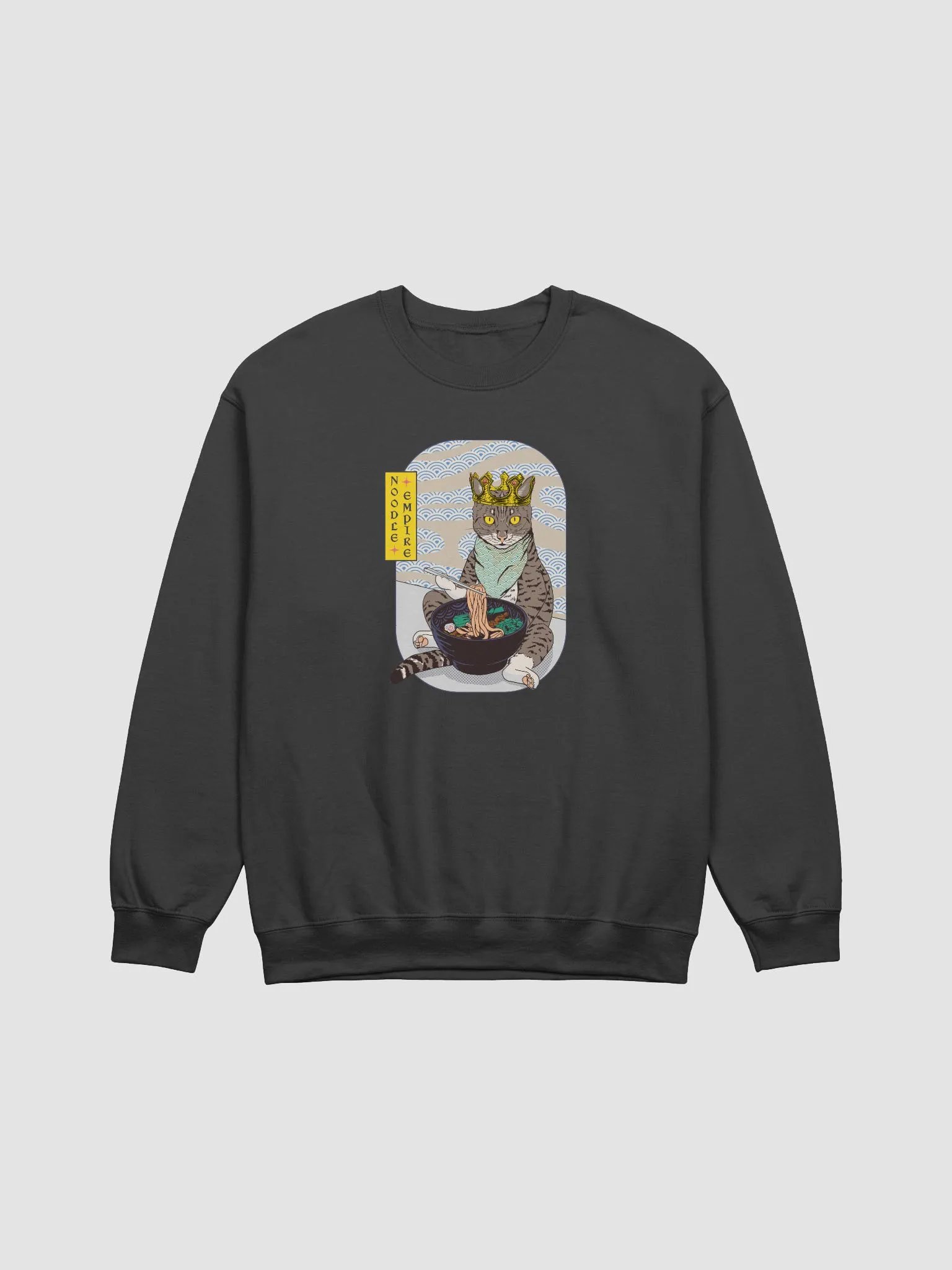 Noodle Empire Crewneck: CatWay product image (1)