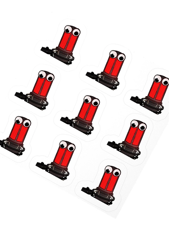 Nukeri Emote Sticker Set - 9x Mic product image (4)