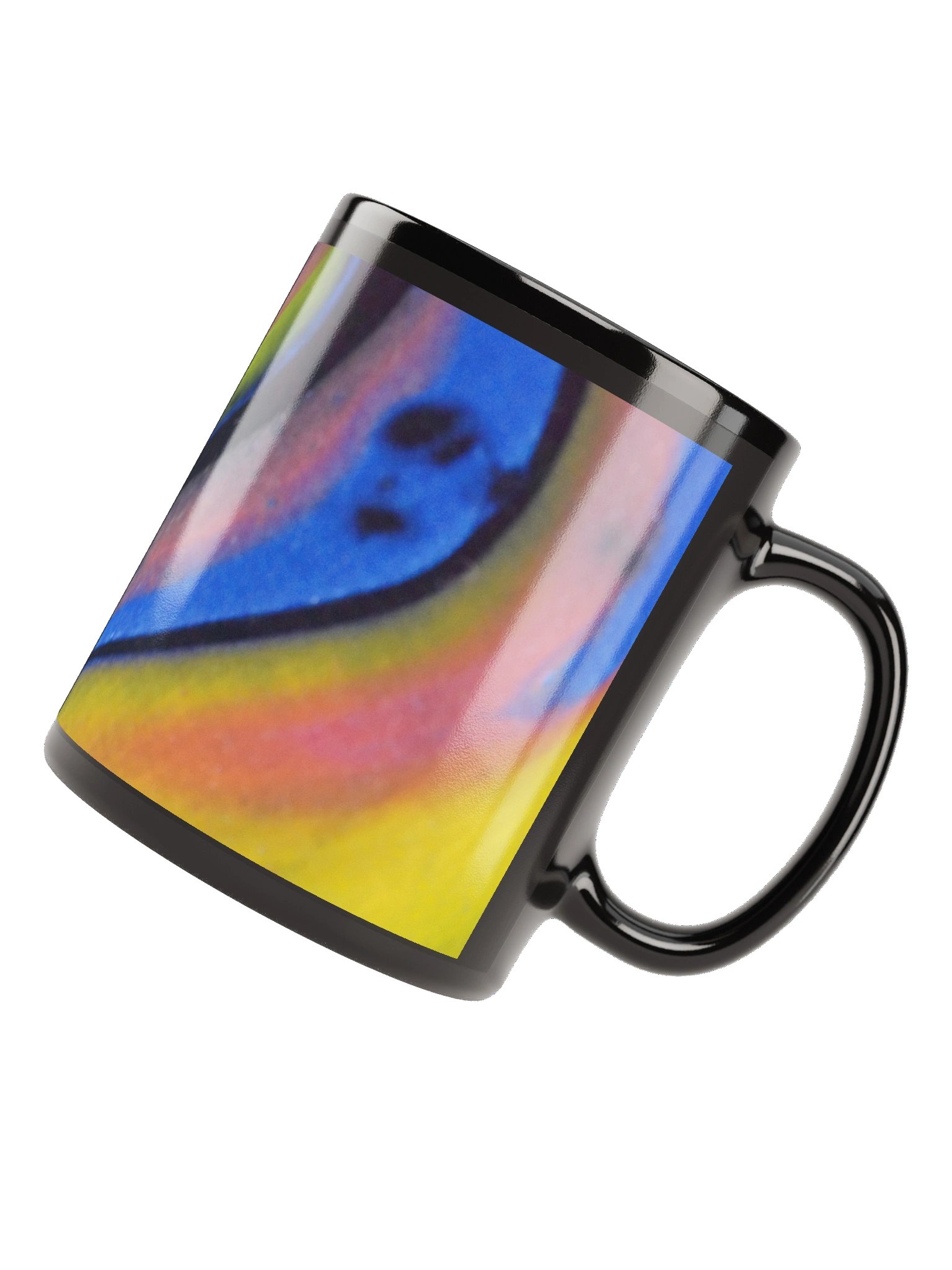 Color from the Rings to the Black Mug product image (4)