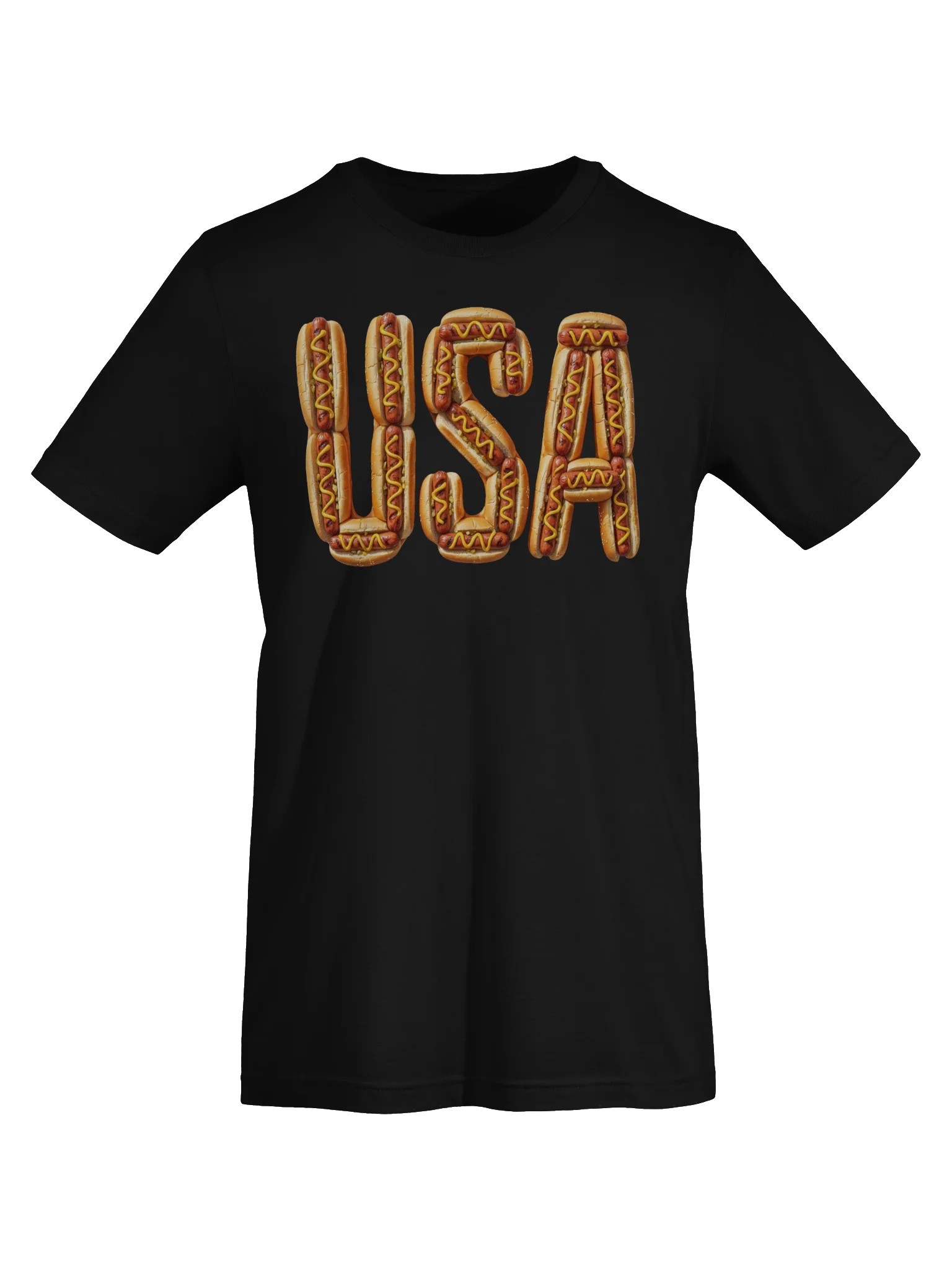 Hot Dog USA Tee | Patriotic USA T Shirt product image (65)