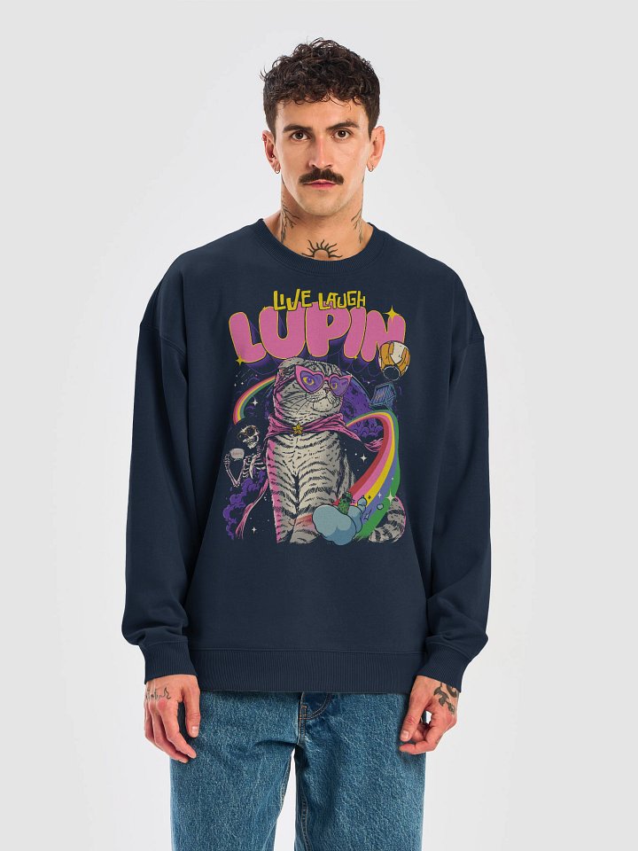 Live Laugh Lupin Oversized Sweatshirt product image (2)