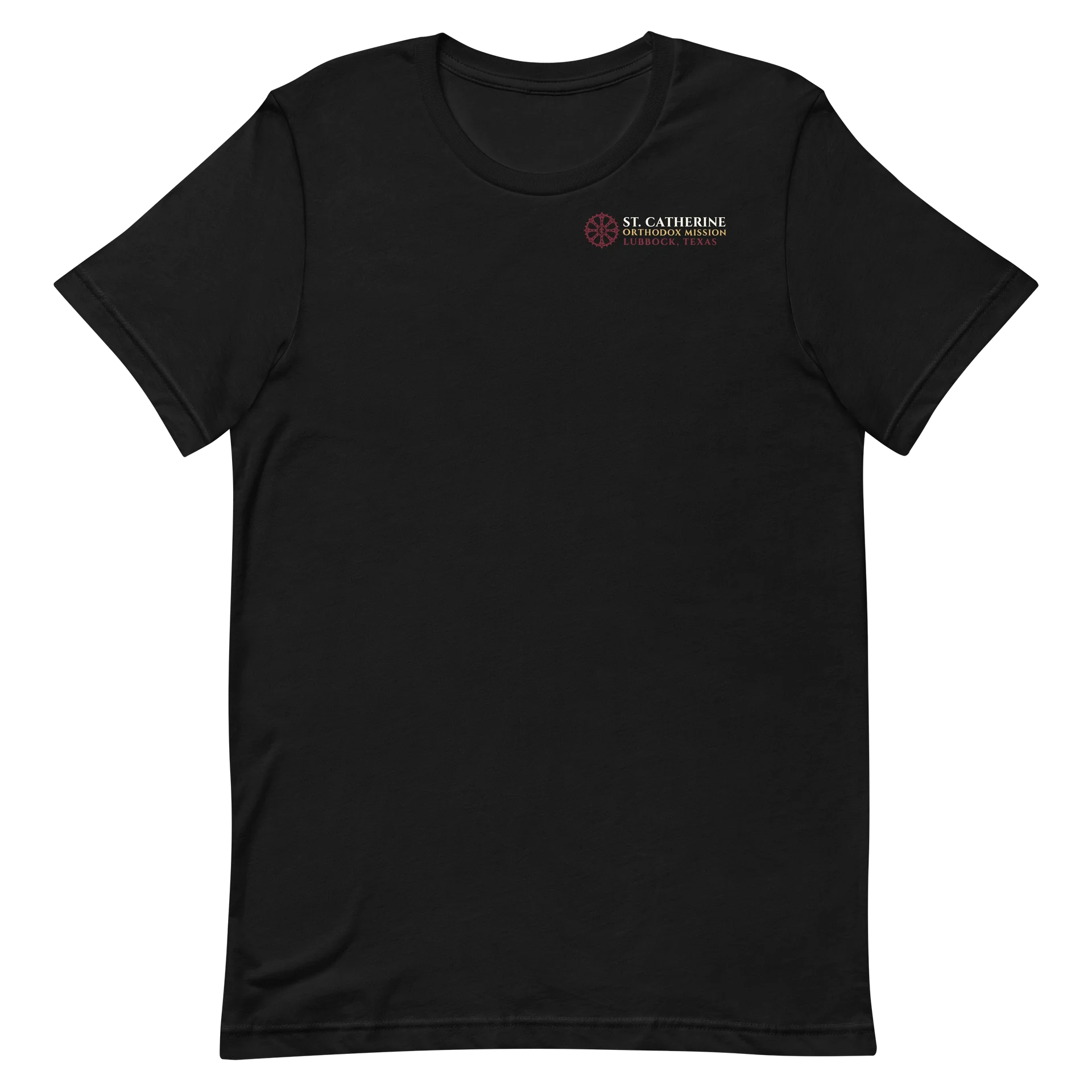 Orthodoxy or Death | St. Catherine Orthodox Tee (Black) product image (2)