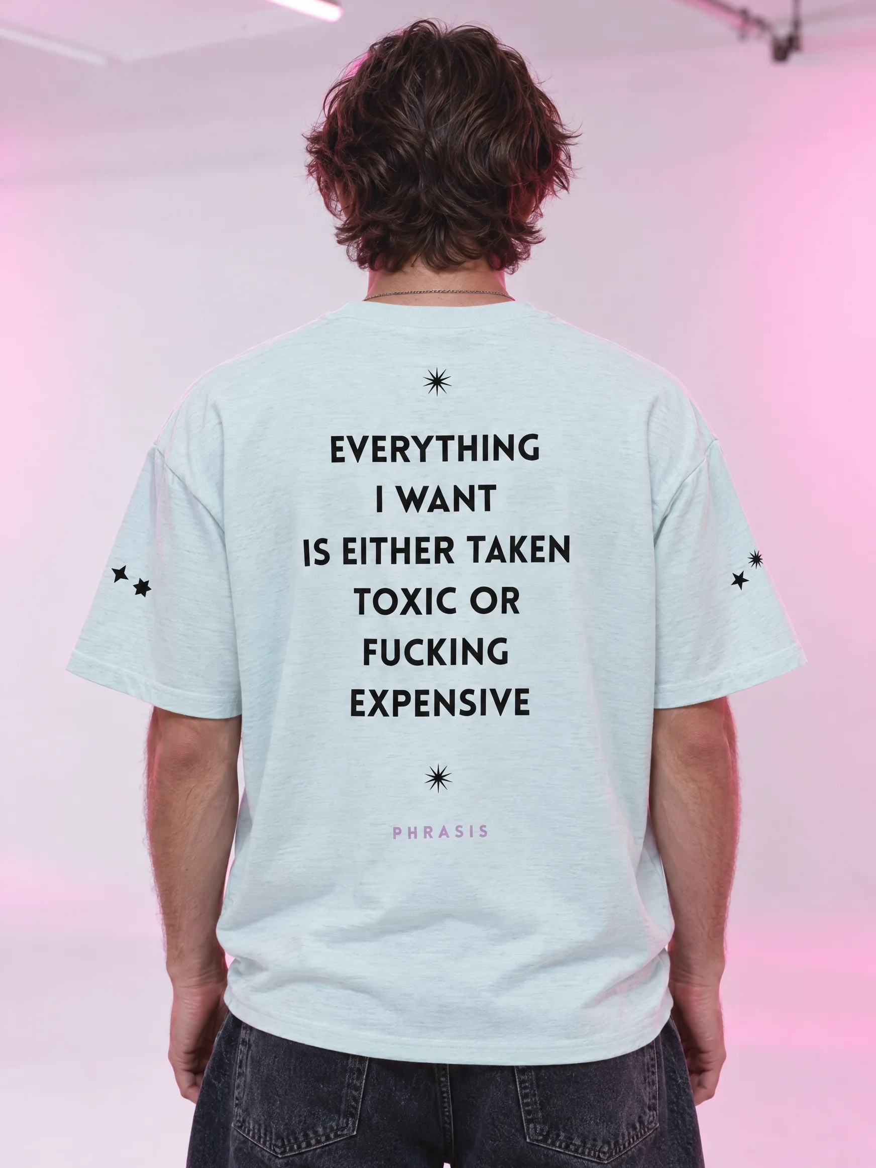 Everything I Want Tee - Ice Blue — Heather Ice Blue — photo 1 of 12