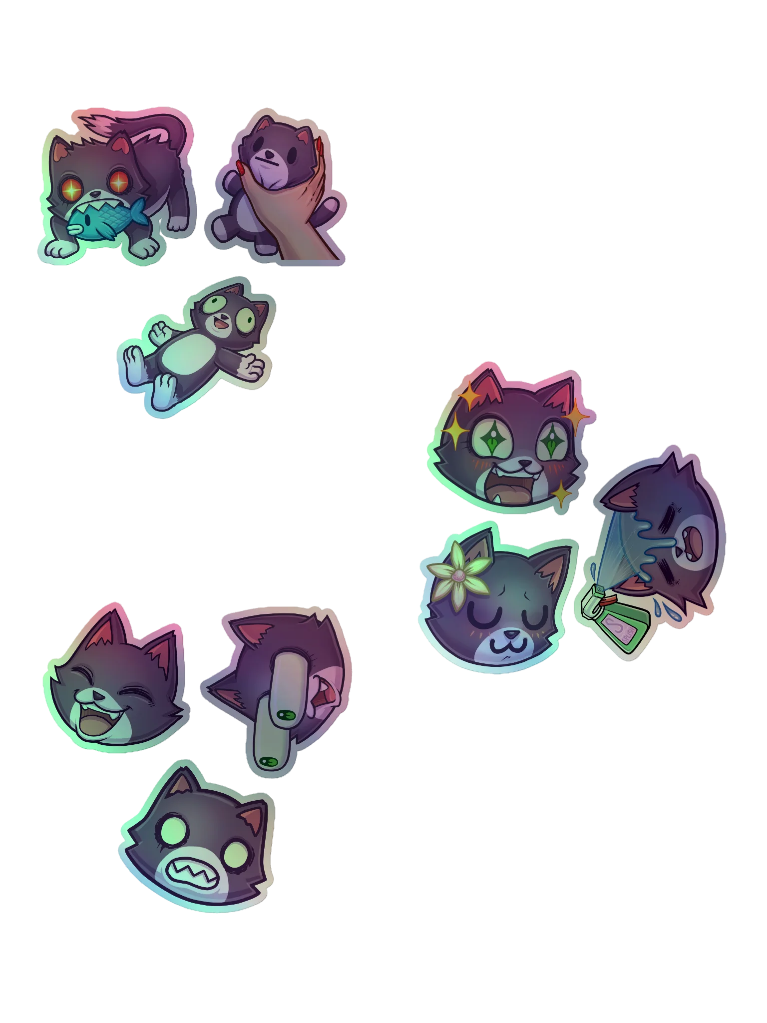 Salem Cat 3-Pack Sticker Bundle 01 product image (1)