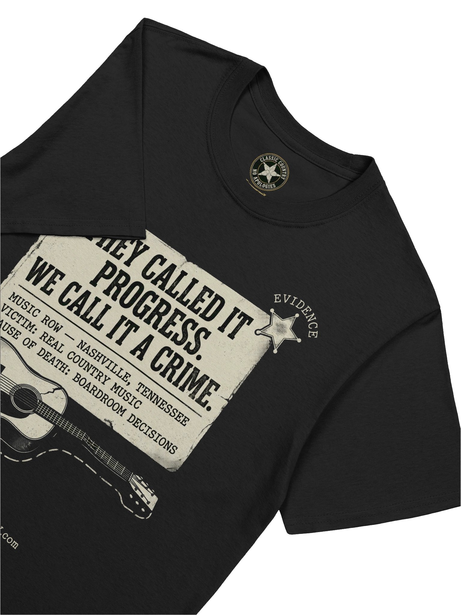 They Called It Progress. We Call It a Crime. — Classic Country Music Tee product image (7)