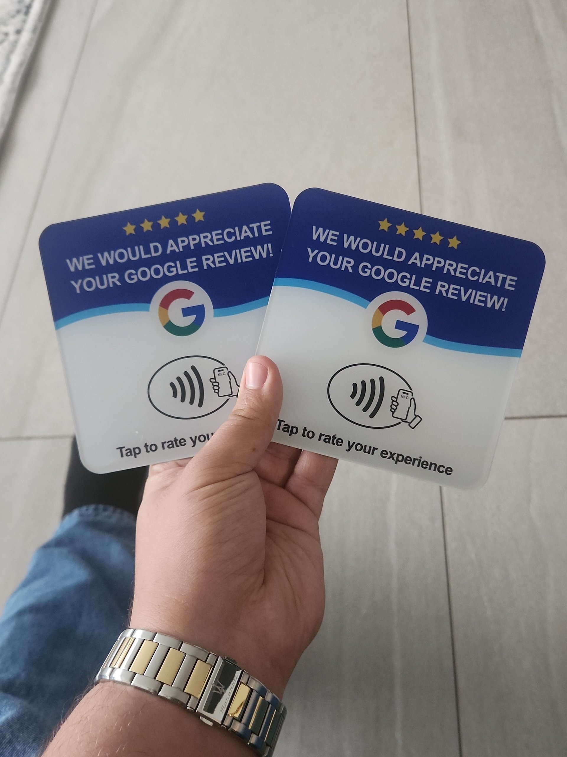 Google Review Smart-Card x2 product image (1)