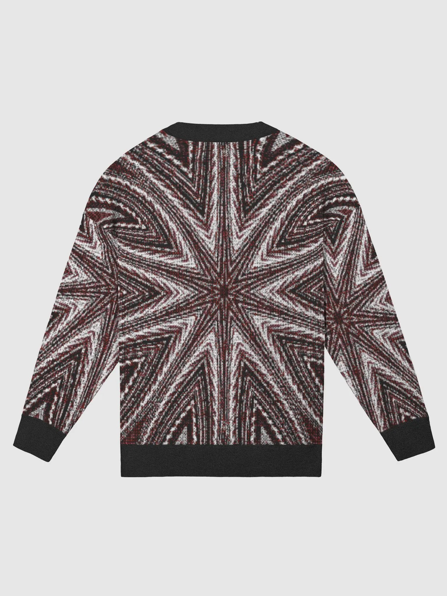 Candy Cane Kaleidoscope Relaxed Fit Sweater product image (10)