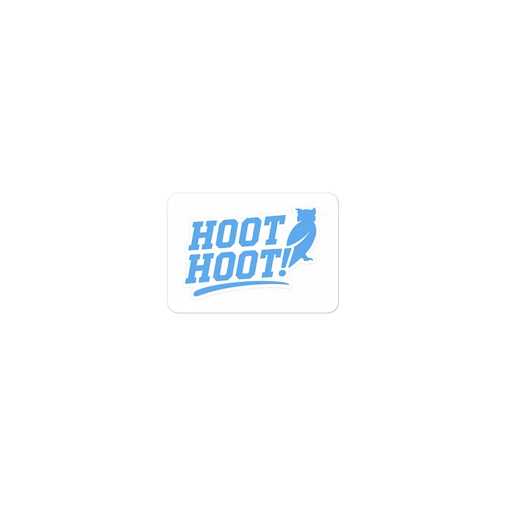 HOOT HOOT! Owl Graphic Die-Cut Sticker product image (2)