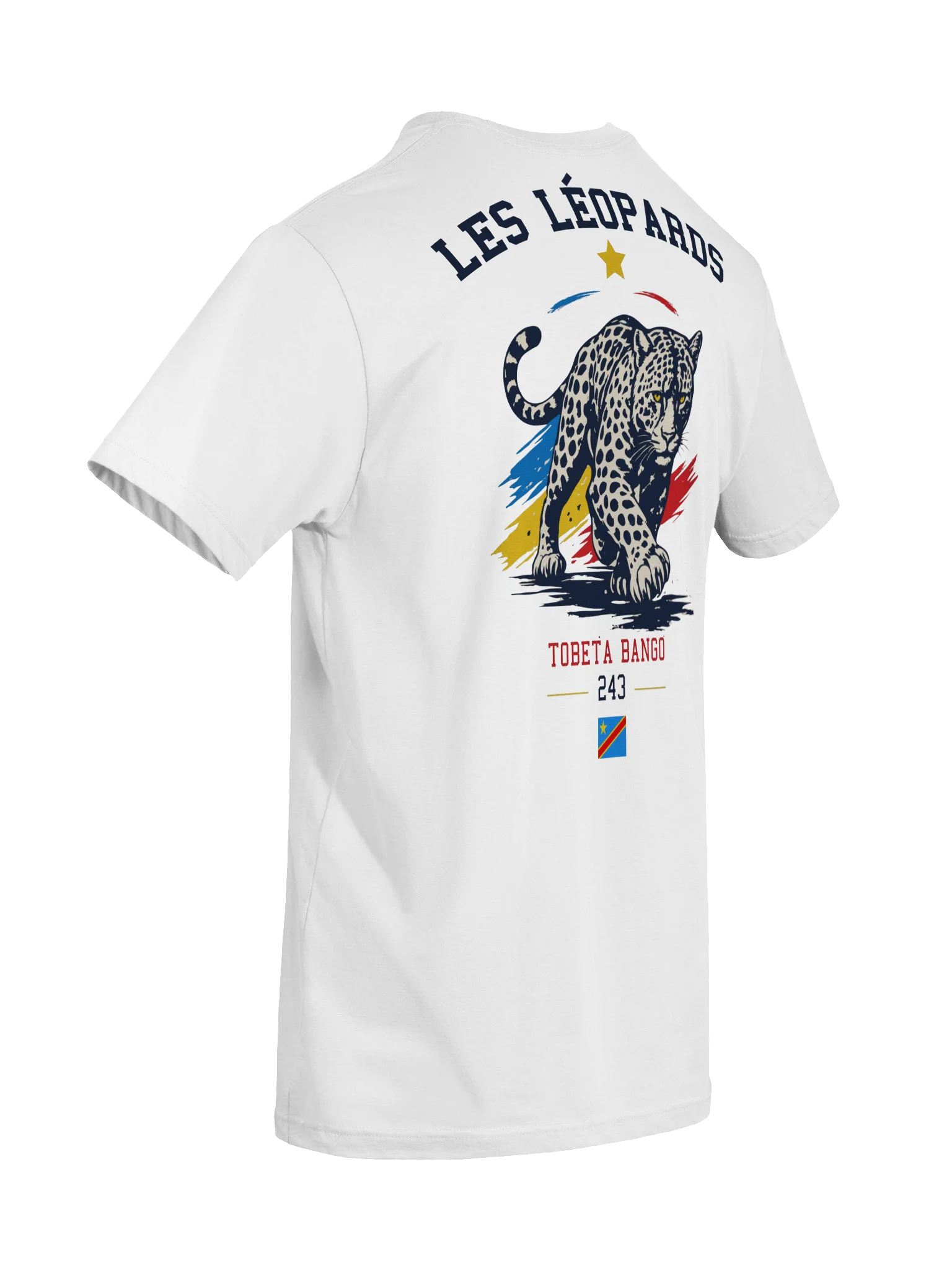 Les Léopards "Tobeta Bango" 243 Premium Tee – White Edition product image (8)